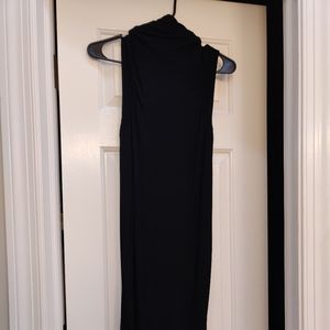 Kensie Turtle Neck Fitted Long Dress